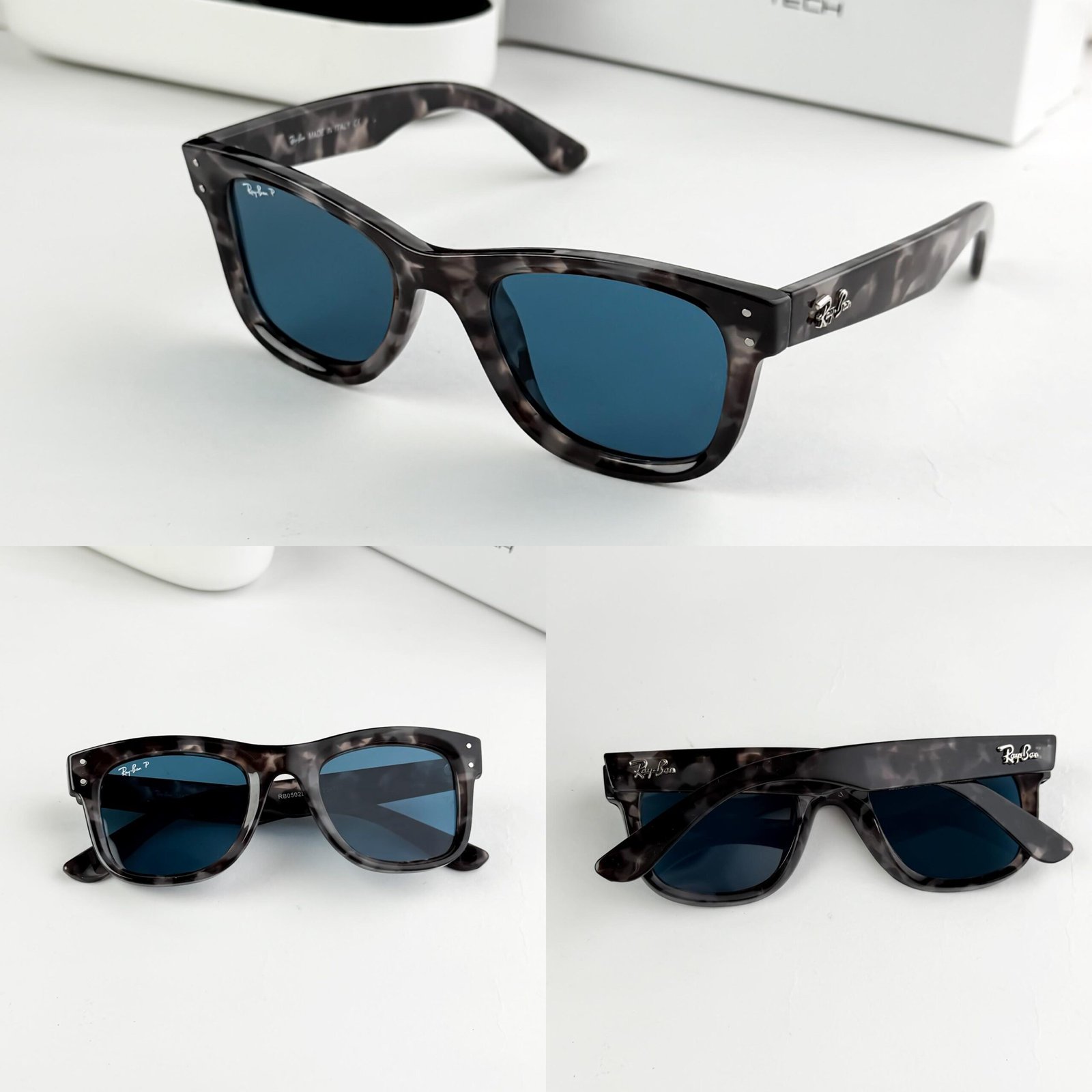RAYBAN MARBLE BLUE 0502 - Image 5