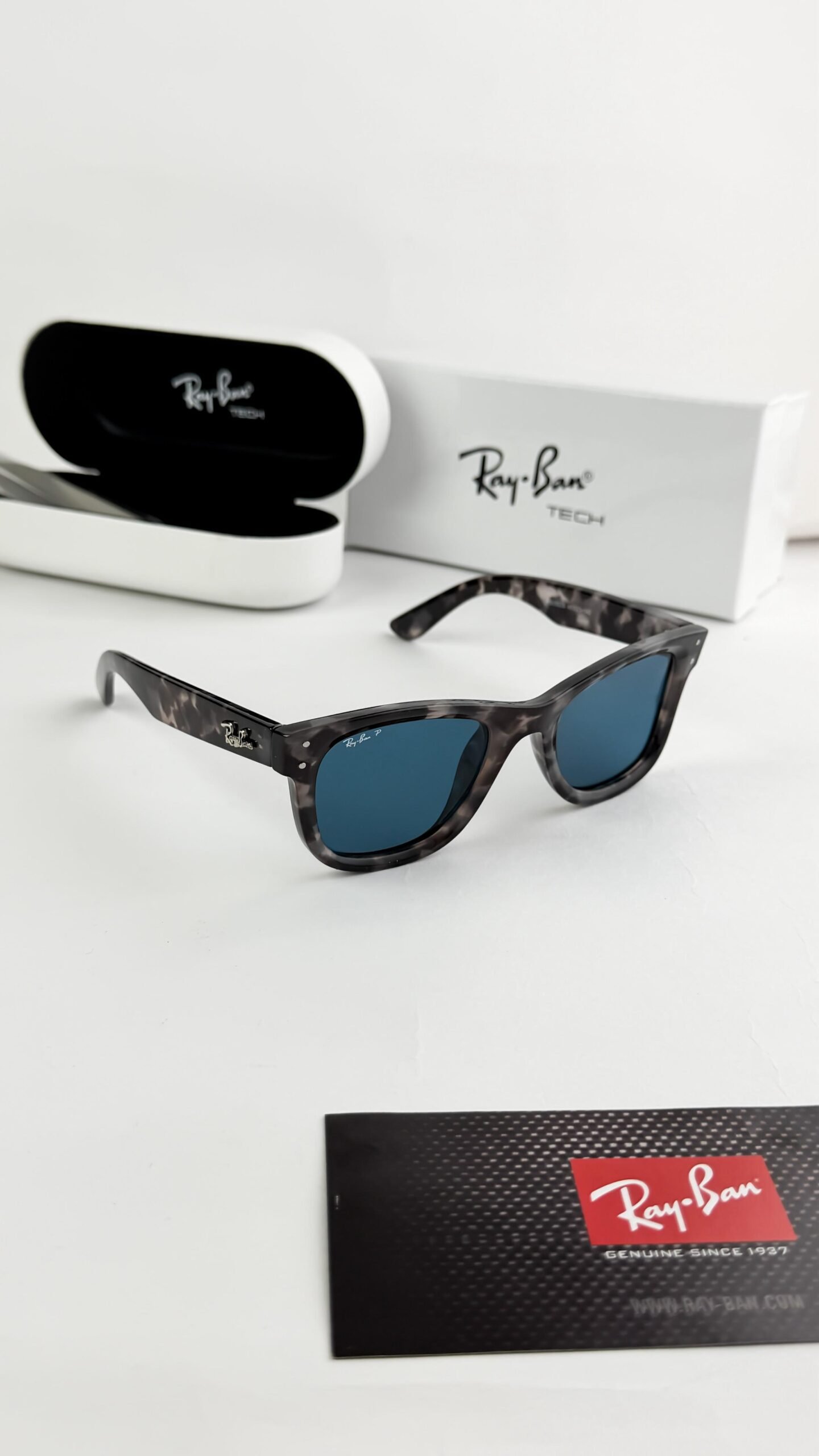 RAYBAN MARBLE BLUE 0502 - Image 2
