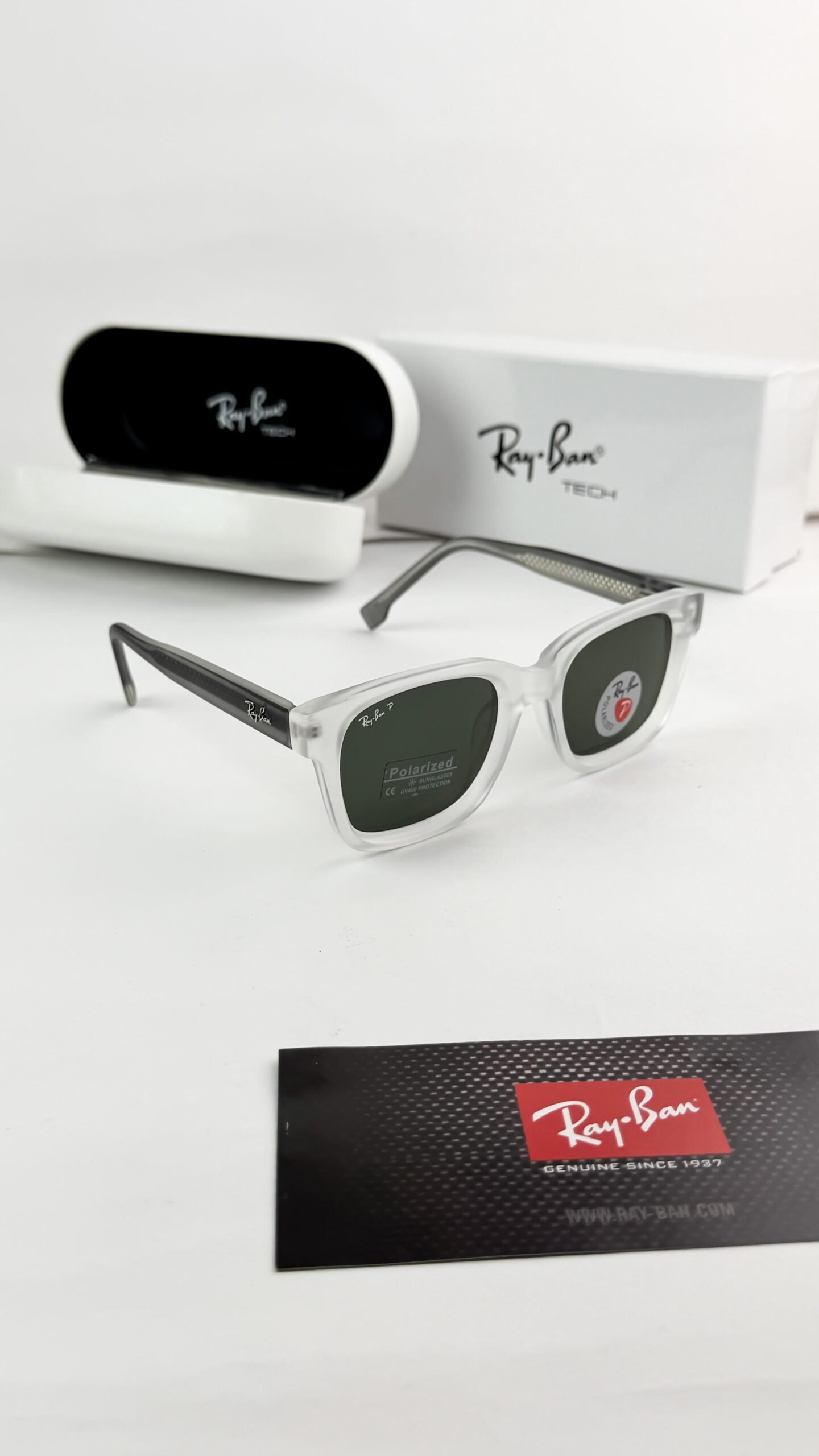 RAYBAN ICE GREY 7701 - Image 2