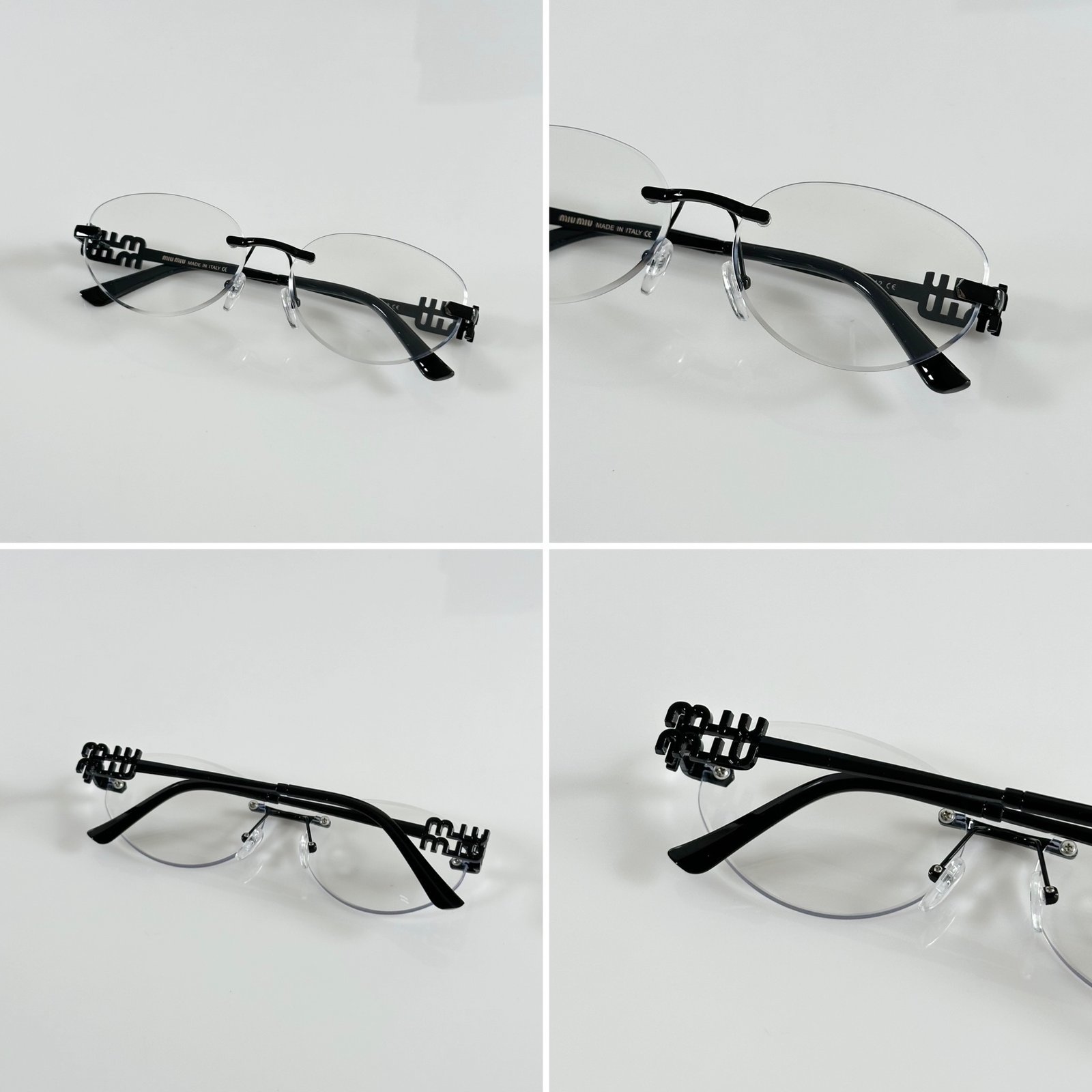 Miu Miu WMNS 1025 Black Day Night Colour Changing Glass - Image 2